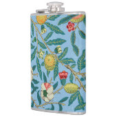 Vintage-William-Morris-Muster 'Vier Früchte' Flachmann (Links)