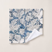 Vintage William Morris Pattern  Badhandtuch Set (Waschlappen)