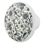 Vintage William Morris Pattern Keramikknauf (Rechts)