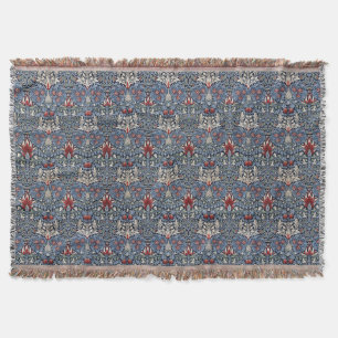 Vintage William Morris Schlangenhaupt-Schachblume Decke