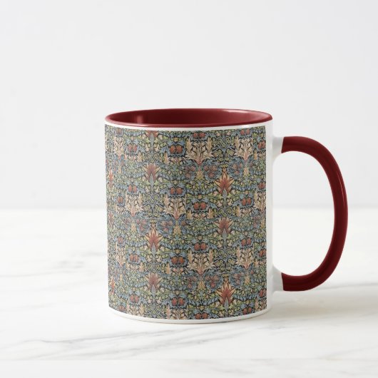 Vintage William Morris Snakehead Tasse (Rechts)