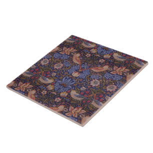 Vintage William Morris Strawberry Thief Fliese