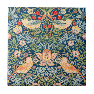 Vintage William Morris Strawberry Thief, Retro Fliese