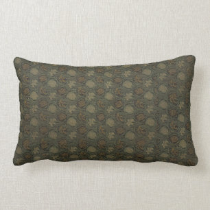 Vintage William Morris Tulpe und Lilie Lendenkissen