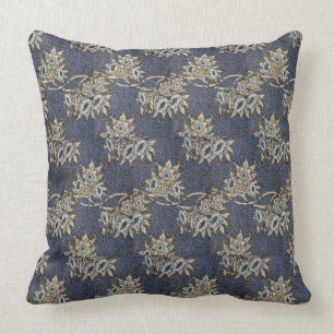 Vintage William Morris Tulpe und Weide Kissen