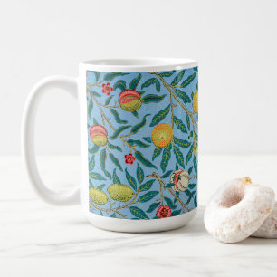 Vintage-William-Morris-'Vier-Früchte'-Muster Kaffeetasse