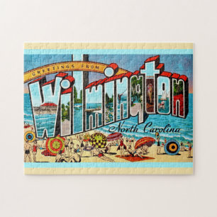 Vintage Wilmington NC 11x14 Puzzle