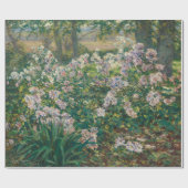 Vintage Windblumen von Painter Ruger Donoho Geschenkpapier (Flach)