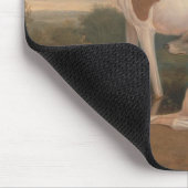 Vintage Windhunde Mousepad (Ecke)