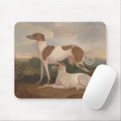 Vintage Windhunde Mousepad (Mit Mouse)