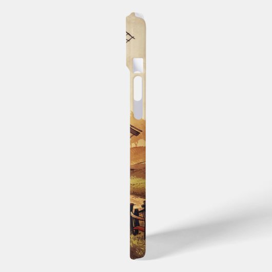 Vintage Windmill Case-Mate iPhone Hülle (Rückseite / Links)