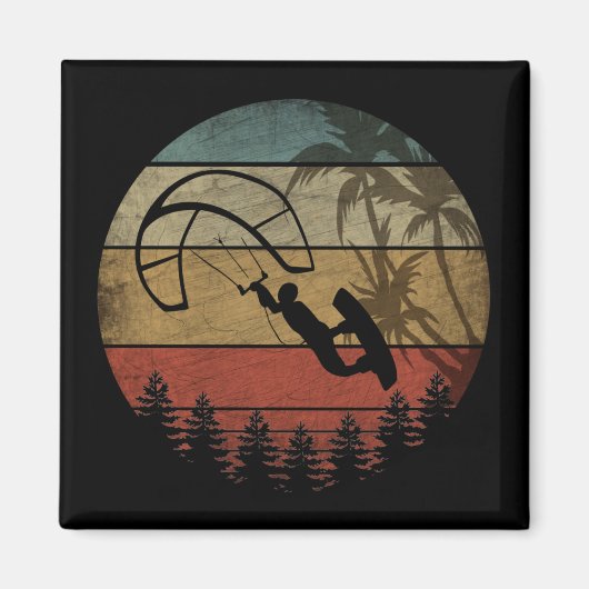 VINTAGE WINDSURFER MAGNET (Vorne)