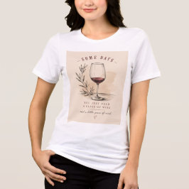 Vintage Wine Lover Shirt | Elegant Red Wine Design