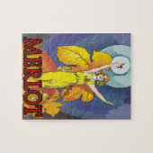 Vintage Wine Merlot Plakate Puzzle (Horizontal)