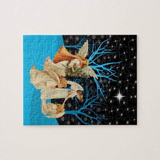 Vintage WinterAngels Puzzle (Horizontal)