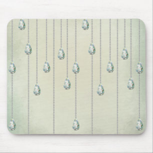Vintage Winterdiamanten aquamarine Nashörner vikto Mousepad