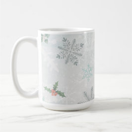 Vintage Winterferien Kaffeetasse
