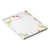 Vintage Winterfolien Notizblock (angewinkelt)