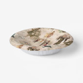 Vintage Winterfreudenszenen Pappteller (Gewinkelt)