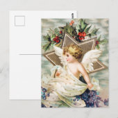Vintage Winterpostkarte Postkarte (Vorne/Hinten)