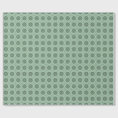 Vintage-Wintersterne-Geschenkpapier Geschenkpapier (Flach)