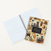 Vintage Wintertiere Notizblock (Innenseite)