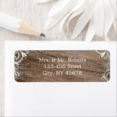 Vintage Wirbel verweilen Holzlace Hochzeit (Insitu)