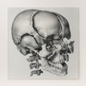 Vintage Wissenschaft menschliche Anatomie, antiker Puzzle (Vertikal)