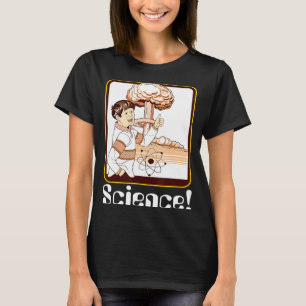 Vintage-Wissenschaftsgeschenk Lustige Atombombe Re T-Shirt