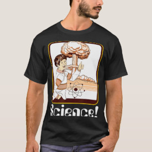 Vintage-Wissenschaftsgeschenk Lustige Atombombe Re T-Shirt
