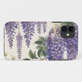 Vintage Wisteria Case-Mate iPhone Hülle (Rückseite (Horizontal))