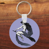 Vintage Witch Schlüsselanhänger (Vorderseite)