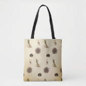 Vintage-Witchcore-Herbstmuster-Tasche Tasche (Vorderseite)