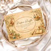 Vintage Wizard MagicDiapper Verlosung Begleitkarte