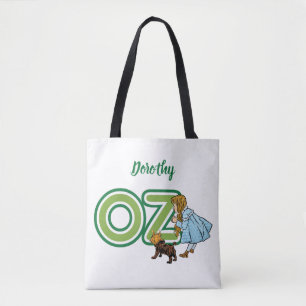 Vintage Wizard of Oz Dorothy Toto mit großen Buchs Tasche