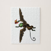 Vintage Wizard of Oz, Evil Flying Monkey Puzzle (Vertikal)