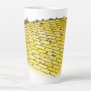 Vintage Wizard of Oz Gelbe Backsteinstraße von Den Milchtasse