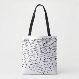 Vintage Wizard of Oz Gelbe Backsteinstraße von Den Tasche