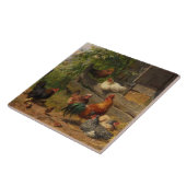 Vintage Wohngestaltung Fliese (Seite)