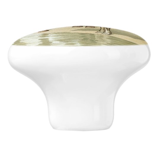 Vintage Wohngestaltung Keramikknauf (Seitenansicht)