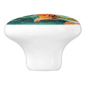 Vintage Wohngestaltung Keramikknauf (Seitenansicht)