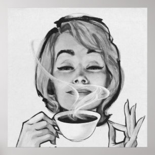 Vintage Wohngestaltung Poster