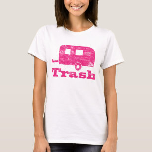 Vintage-Wohnwagen-Müll-T-Shirt T-Shirt
