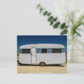 Vintage Wohnwagen-Postkarten Postkarte (Stehend Vorderseite)