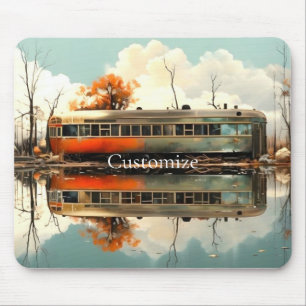 Vintage-Wohnwagen RV Thunder_Cove Mousepad