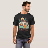 Vintage-Wohnwagen T-Shirt (Vorne ganz)