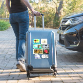 Vintage Wohnwagen Thunder_Cove Aufkleber (Koffer Insitu)