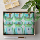 Vintage Wohnwagen Thunder_Cove Seidenpapier (Geschenk)