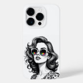 Vintage Woman iPhone/iPad Case | Glamorous (Rückseite)