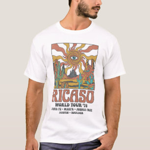 Vintage World Tour 1978 Ricaso Joshua Tree Wüste T-Shirt